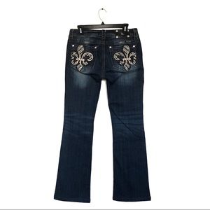 JEANS Miss Me Boot Cut Mid-Rise Size 29 Women’s (HEMMED) Style No: MP6220B2
